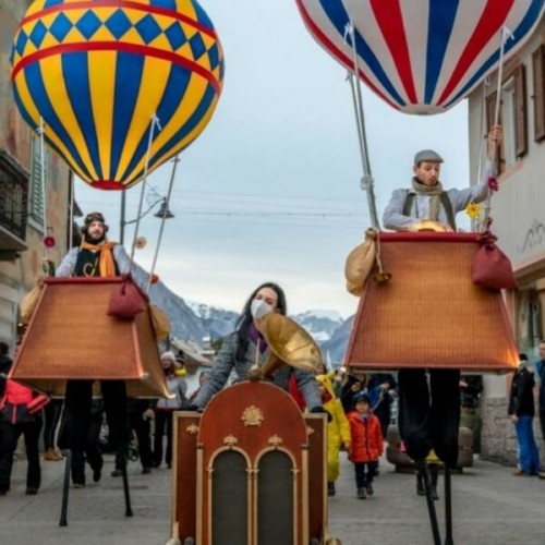 Metrò spettacoli - Artisti in strada - Les Montgolfieres