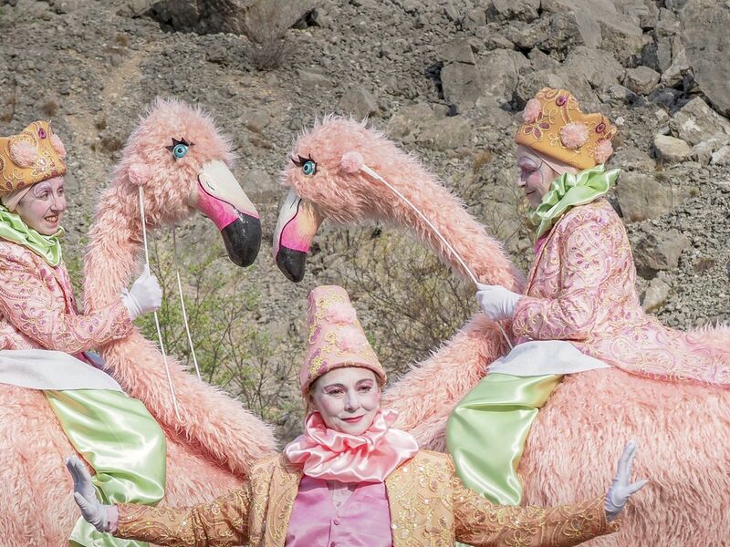 Metrò spettacoli - Artisti in strada - Flamingos